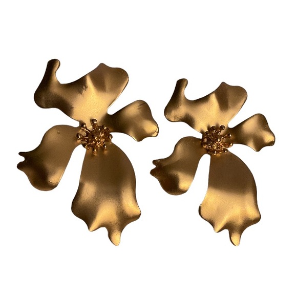 Melody Jewelry - Dogwood Flower Statement Earrings Lightweight